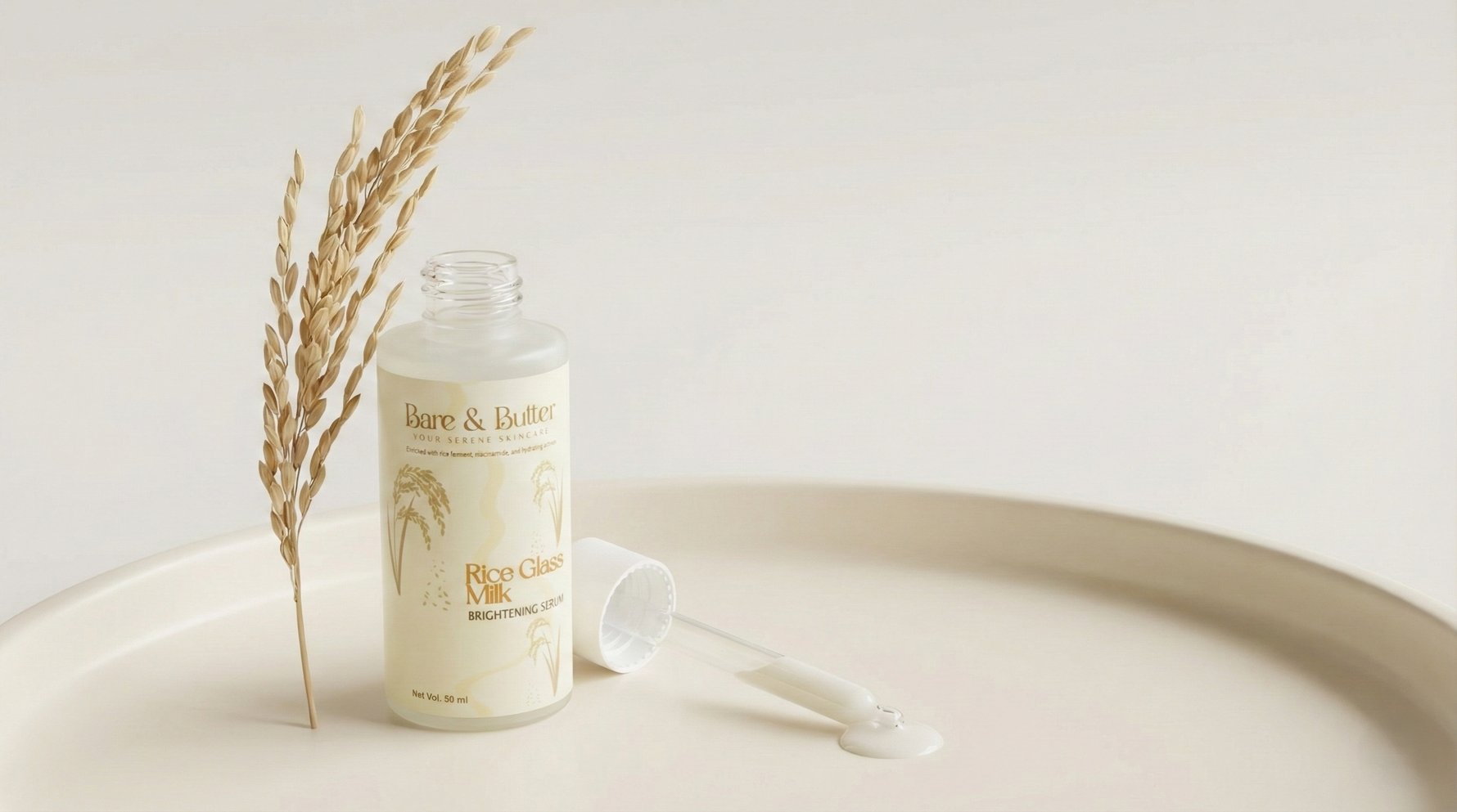 Indian Glass Milk Brightening Serum lifestyle